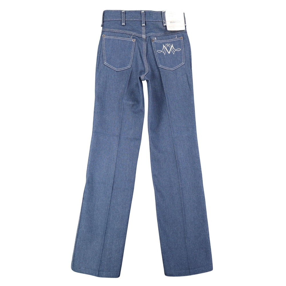 Maverick Straight Leg Jeans Boys 12 Regular Vintage Deadstock USA Blue Denim